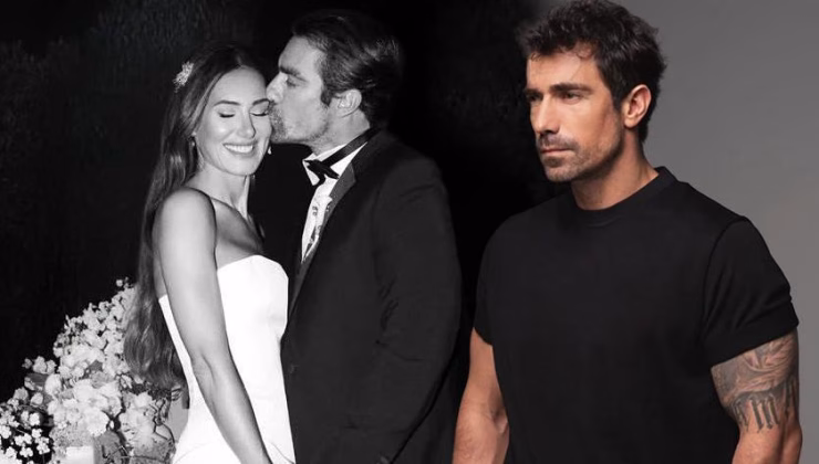 İbrahim Çelikkol ve Natali Yarcan evlendi