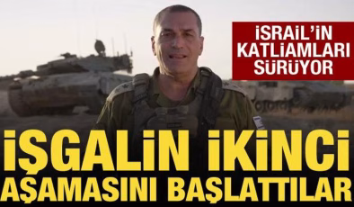 İsrail, Gazze’deki işgalin ikinci aşamasını başlattı