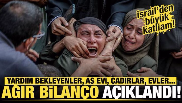 İsrail Gazze’yi kan gölüne çevirdi! Tam abluka, noksan insaniyet!