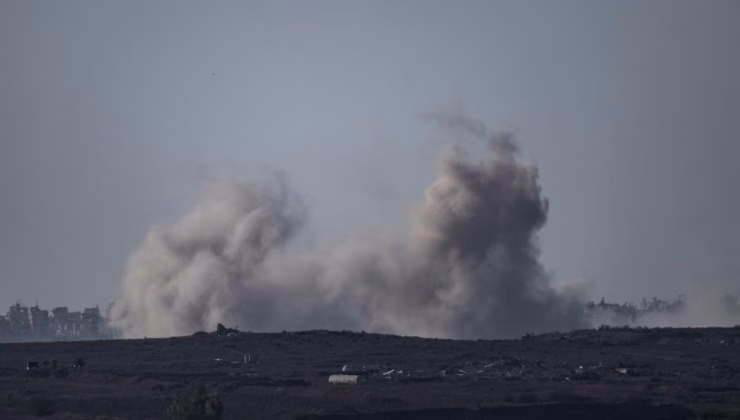 İsrail, yüzlerce Filistinlinin sığındığı ‘Barış’ binasını bombaladı