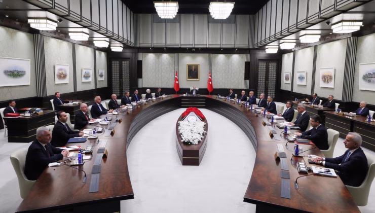 Kabine, Cumhurbaşkanı Erdoğan başkanlığında toplandı