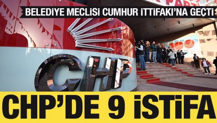 Karabağlar Belediyesi’nde CHP’li 9 belediye meclis üyesi istifa etti