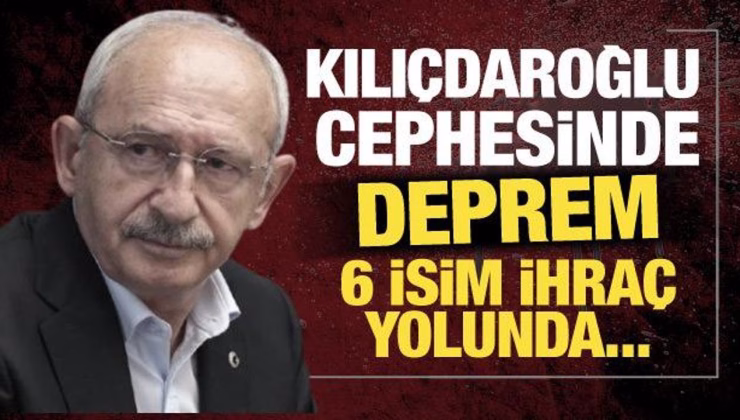 Kılıçdaroğlu’na yakın isimler hedefte: 6 kişiye daha disiplin kararı