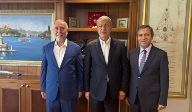 Milli Savunma Komisyonu Başkanı Hulusi Akar’dan Kanal7 Medya Grubu’na ziyaret