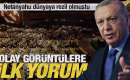 Netanyahu dünyaya rezil olmuştu: Cumhurbaşkanı Erdoğan’dan olay görüntülere ilk yorum