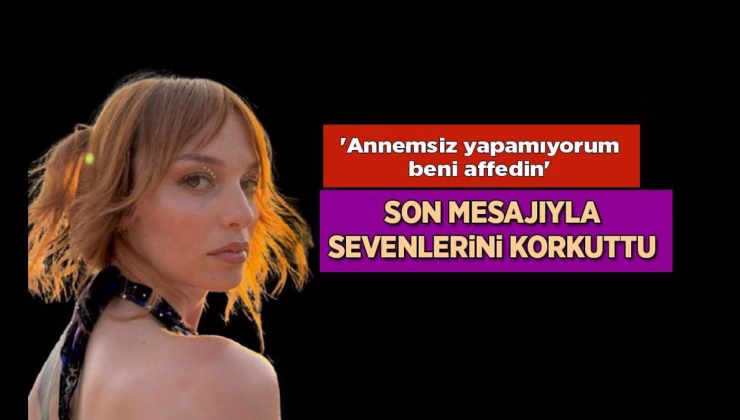 Nilperi Şahinkaya yazdıklarıyla sevenlerini korkuttu! 'Annemsiz yapamıyorum, beni affedin'