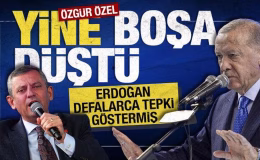 Özgür Özel yine boşa düştü: Erdoğan, İsrail ve ABD’ye defalarca tepki göstermiş