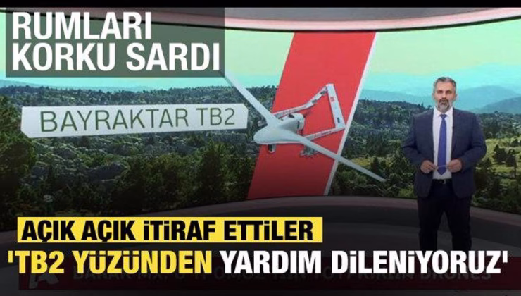Rumları TB2 korkusu sardı: ‘Savunmasızız’ manşetleri gündemde…