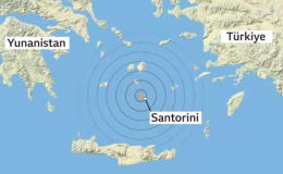 Santorini’deki binlerce depremin nedeni belli oldu