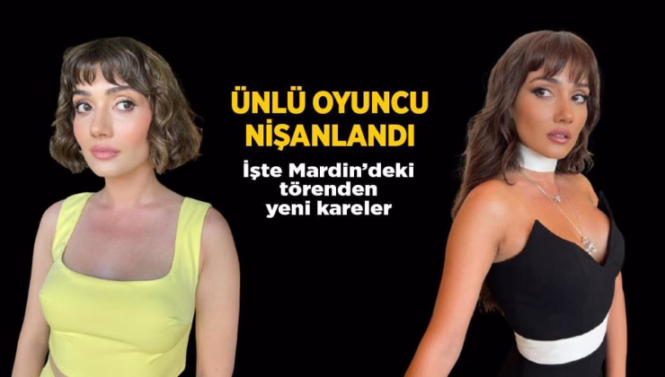 Sevda Erginci evlilik yolunda ilk adımı attı! İşte nişandan yeni fotoğraflar