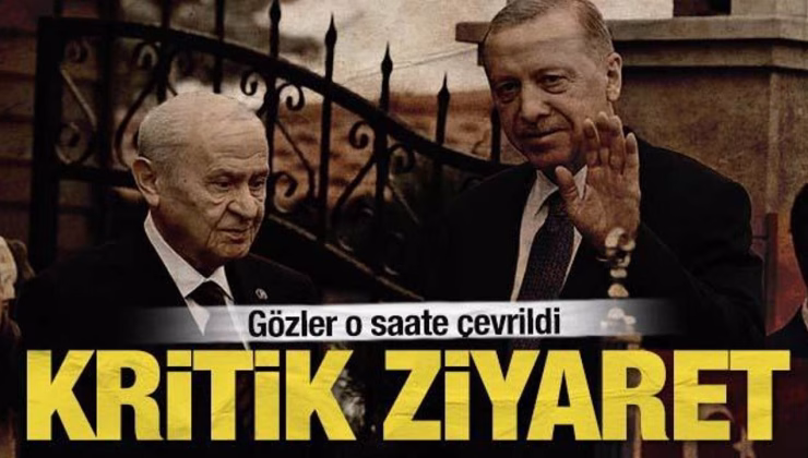 SON DAKİKA: Cumhurbaşkanı Erdoğan’dan Bahçeli’ye ziyaret: Saati belli oldu