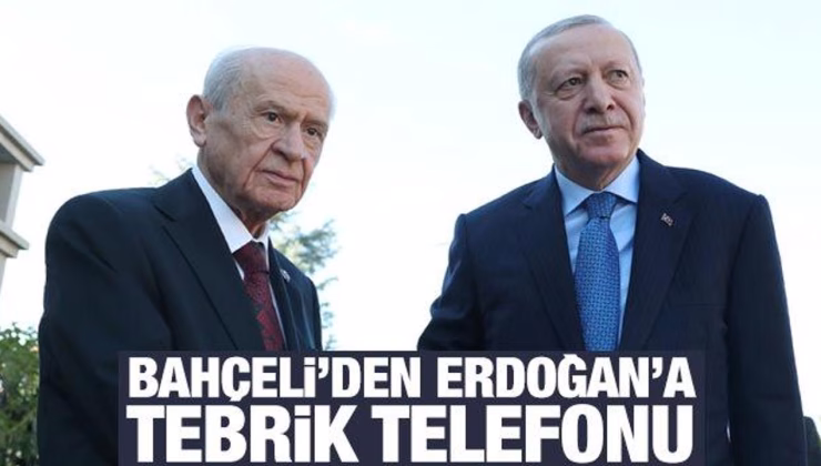 Son dakika haberi: Bahçeli’den Erdoğan’a tebrik telefonu