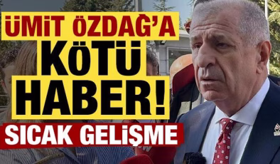 Son dakika: Ümit Özdağ ile ilgili son dakika gelişmesi!
