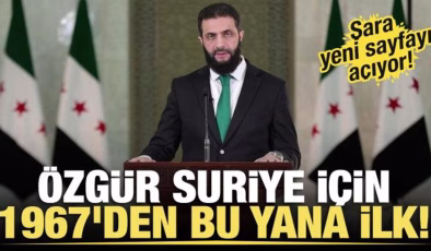 Son dakika…58 yıl sonra bir ilk…. Şara, BM kürsüsünden hitap edecek!