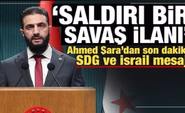 Suriye Cumhurbaşkanı Şara’dan son dakika SDG ve İsrail mesajı