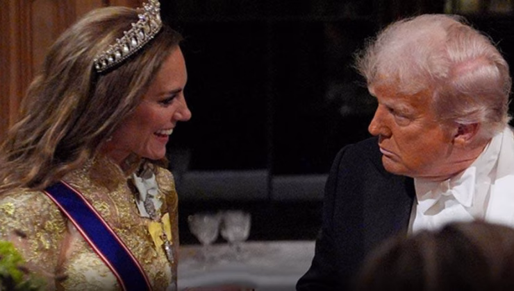 Trump'tan Kate Middleton'a: Unutulmaz güzellikte