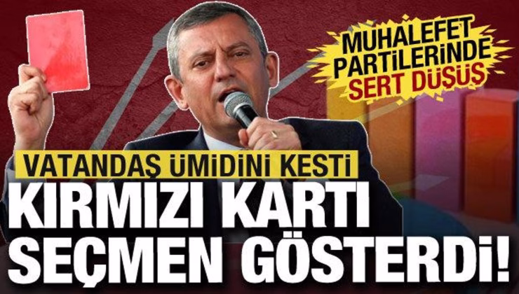 Vatandaş muhalefetten ümidini kesti: Anket sonuçları gerçeği ortaya çıkardı!