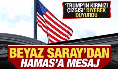 ABD’den son dakika Hamas açıklaması! ‘Trump’ın kırmızı çizgisi’ deyip duyurdu