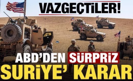 ABD’den sürpriz Suriye kararı! Vazgeçtiler…