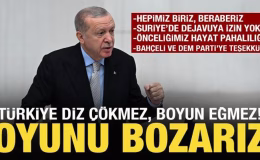 Cumhurbaşkanı Erdoğan: Her oyunu bozarız!