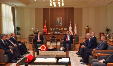 Ersin Tatar, BBP Genel Başkanı Destici’yi kabul etti