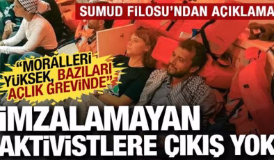 Global Sumud Filosu’ndan açıklama: Aktivistlerin İsrail’deki durumu belli oldu!