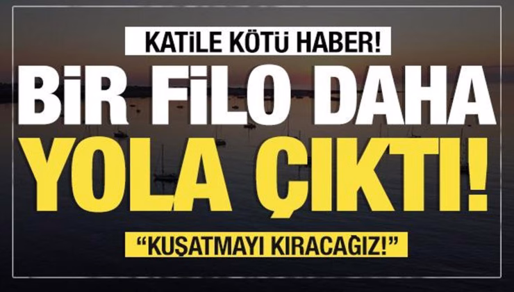İkinci Sumud yolda…Vicdan gemisi Gazze’ye ilerliyor!