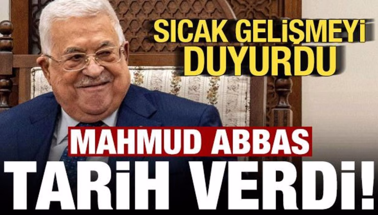 Mahmud Abbas: Üç ay içinde geçici anayasa hazırlanacak