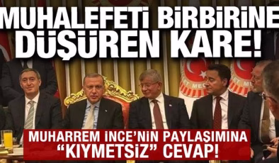 Muhalefet o fotoğraf ile birbirine düştü: Muharrem İnce’nin paylaşımına Babacan’dan tepki