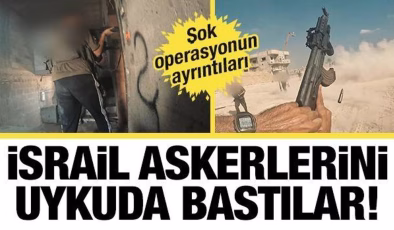 Şok baskının ayrıntıları: Kassam mücahidleri İsrail askerlerini uykuda yakalamış!