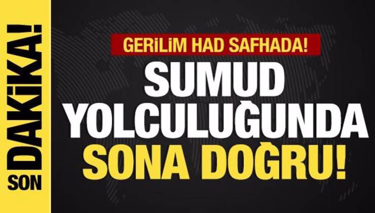 Son dakika… Sumud Filosu’nda sona doğru… Gerilim had safhada!